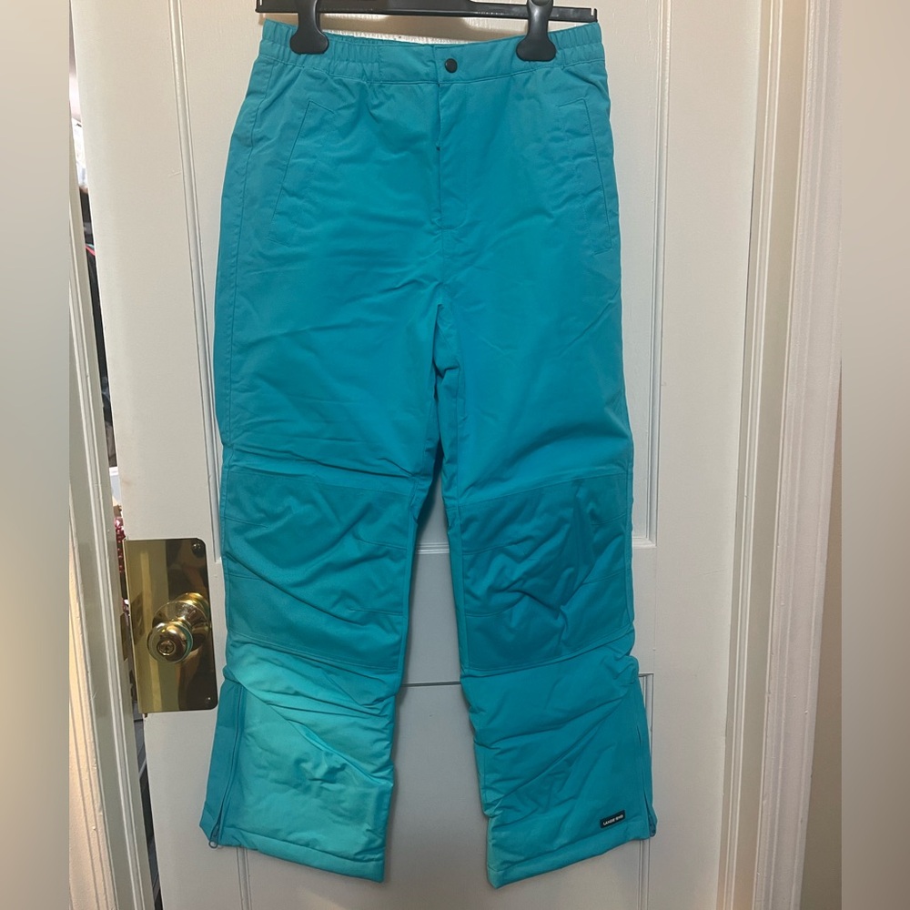 Lands End Kids Squall Waterproof Insulated Iron Knee Snow Pants